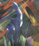 Details of Fate of the Animals (mk34) Franz Marc
